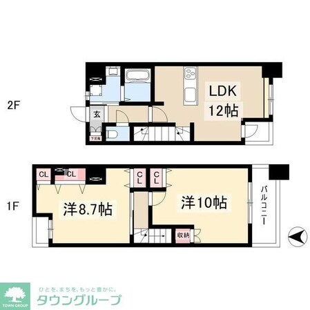 CASA PINOの物件間取画像